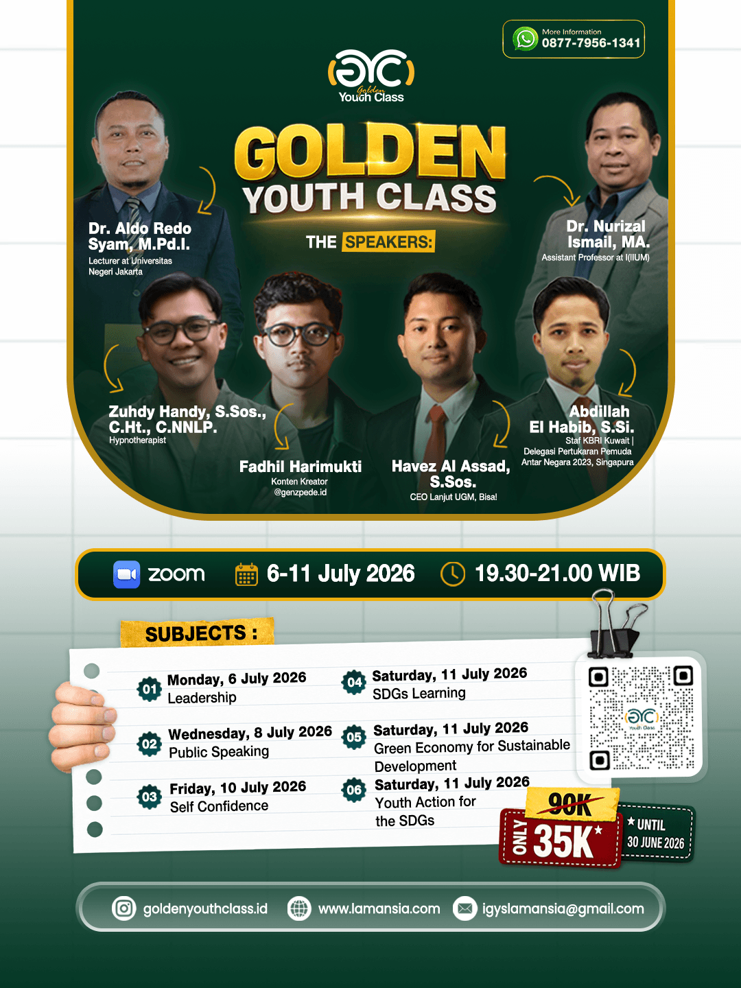 Poster Golden Youth Class